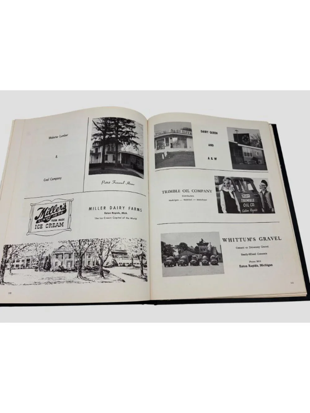 1965 Eatonian Eaton Rapids High School Michigan Yearbook Signed Vintage 60s Book